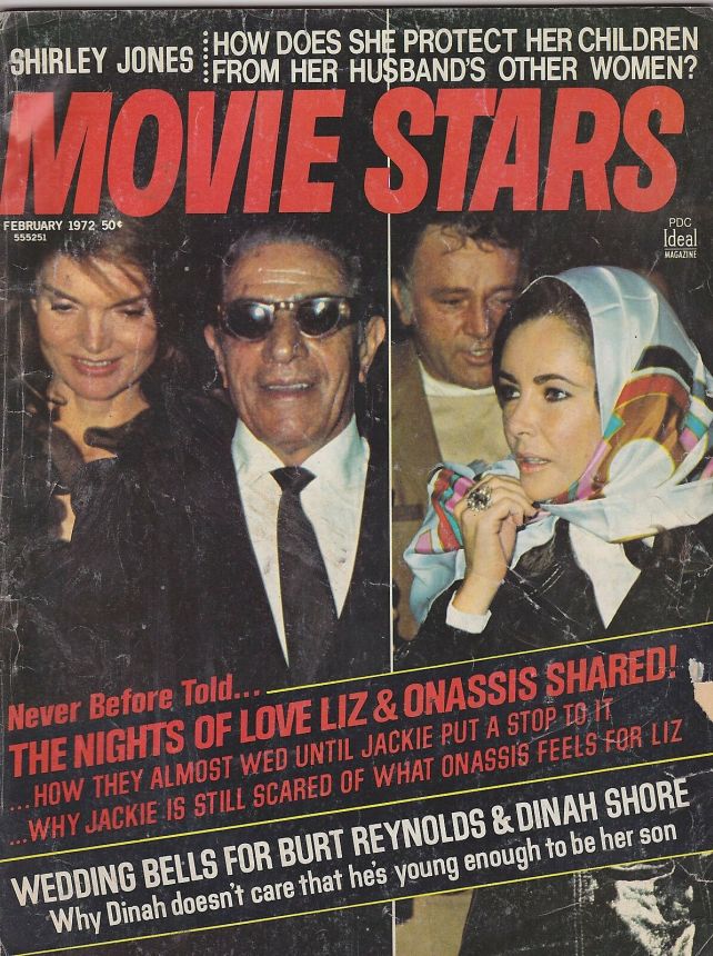 MOVIE STARS magazine side cover Issue 375 February 1972