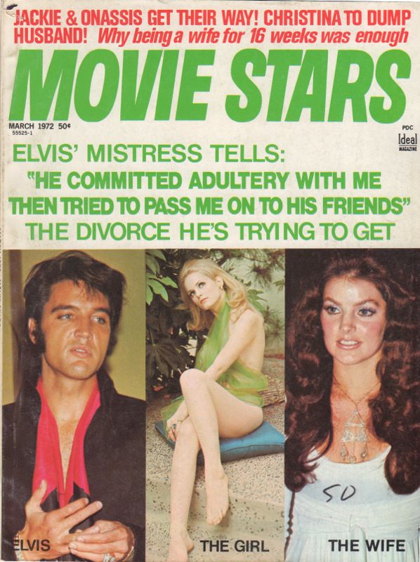 MOVIE STARS magazine side cover Issue 376 March 1972