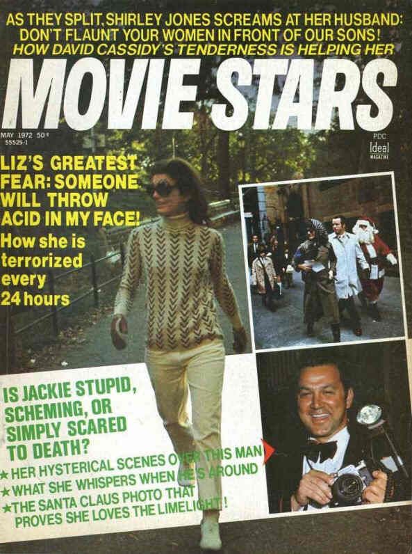 MOVIE STARS magazine side cover Issue 378 May 1972