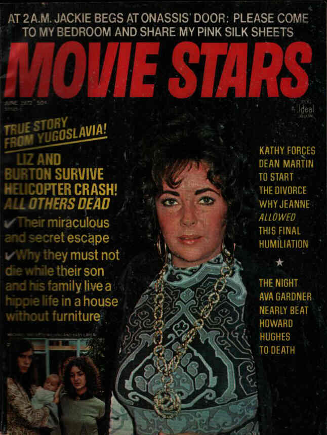 MOVIE STARS magazine side cover Issue 379 June 1972