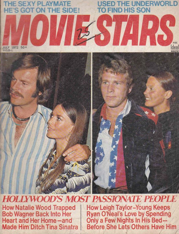 MOVIE STARS magazine side cover Issue 380 July 1972