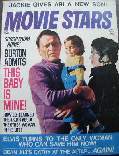MOVIE STARS magazine side cover Issue 390 May 1973