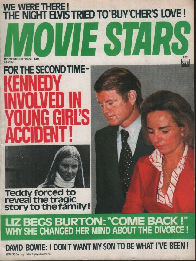 MOVIE STARS magazine side cover Issue 397 December 1973