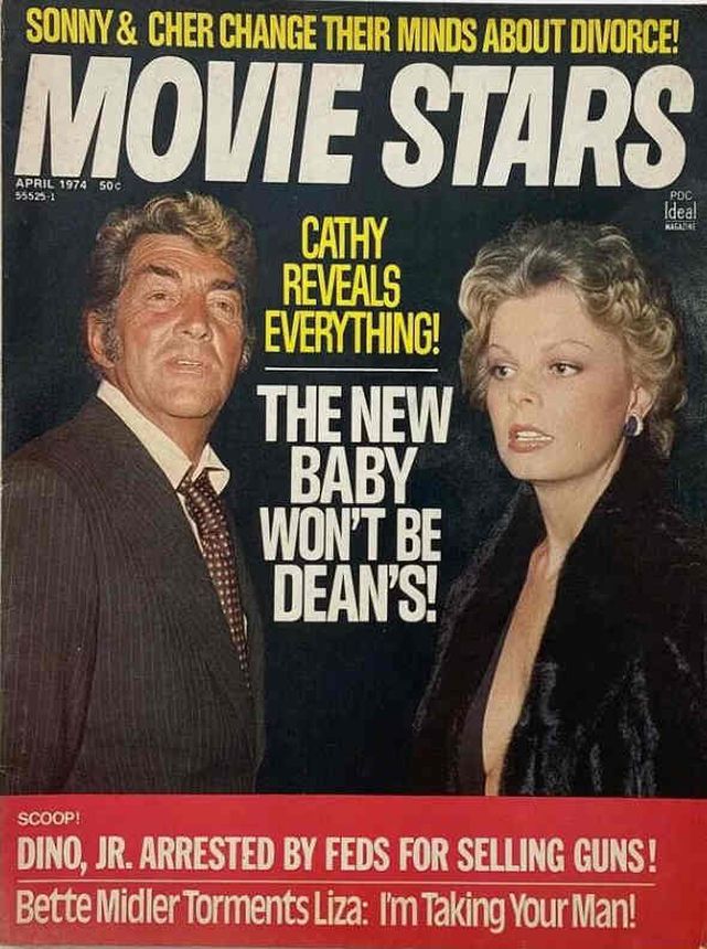 MOVIE STARS magazine side cover Issue 401 April 1974