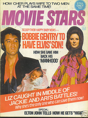 MOVIE STARS magazine side cover Issue 402 May 1974