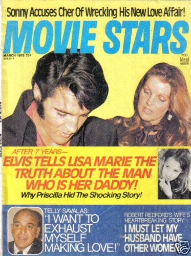 MOVIE STARS magazine side cover Issue 412 March 1975