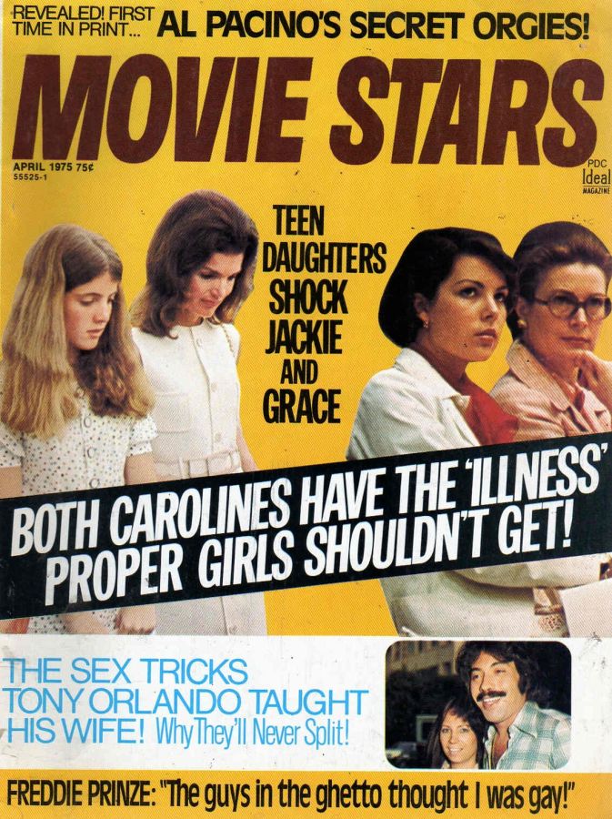 MOVIE STARS magazine side cover Issue 413 April 1975
