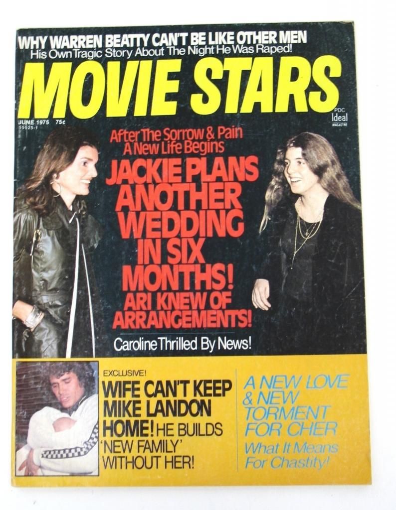 MOVIE STARS magazine side cover Issue 415 June 1975