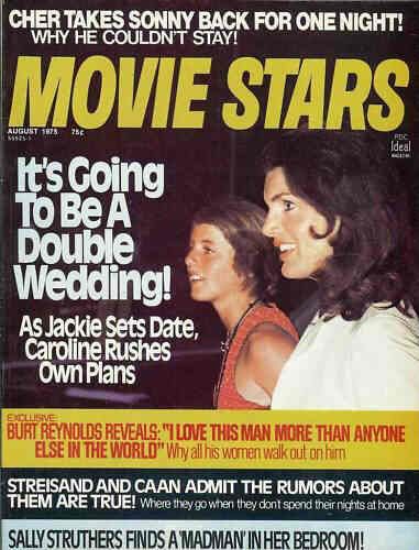 MOVIE STARS magazine side cover Issue 417 August 1975