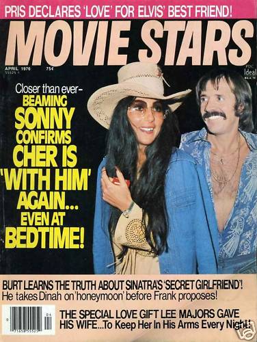 MOVIE STARS magazine side cover Issue 425 April 1976