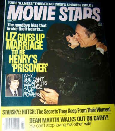 MOVIE STARS magazine side cover Issue 427 June 1976