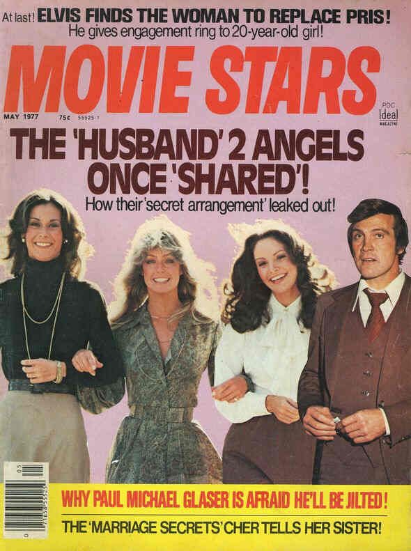 MOVIE STARS magazine side cover Issue 438 May 1977