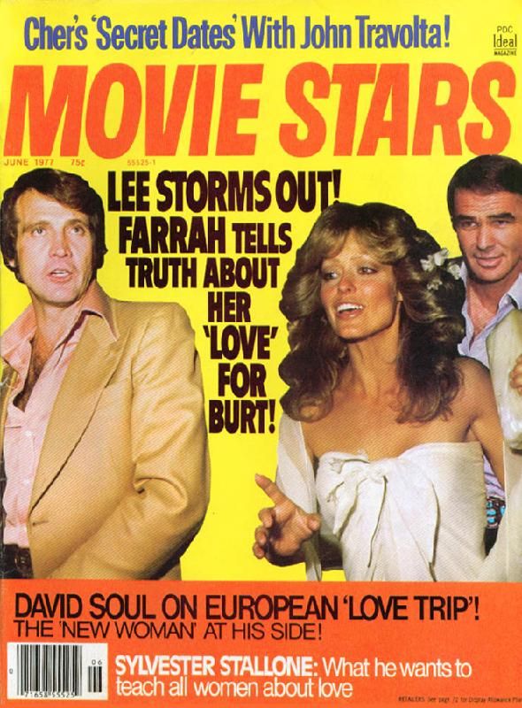 MOVIE STARS magazine side cover Issue 439 June 1977