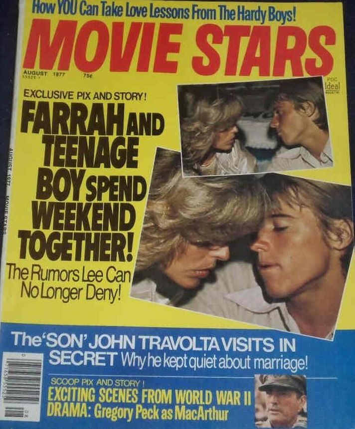 MOVIE STARS magazine side cover Issue 441 August 1977