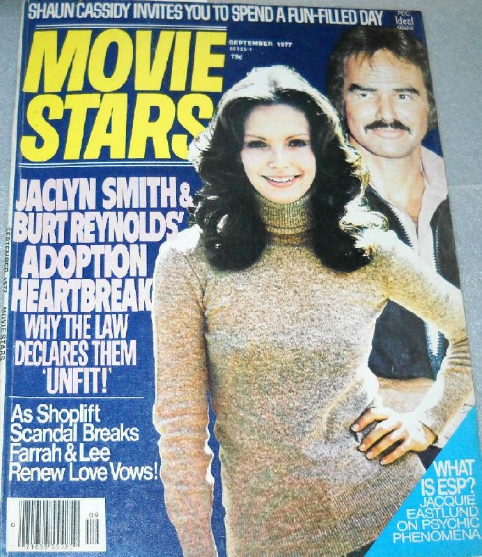 MOVIE STARS magazine side cover Issue 442 September 1977