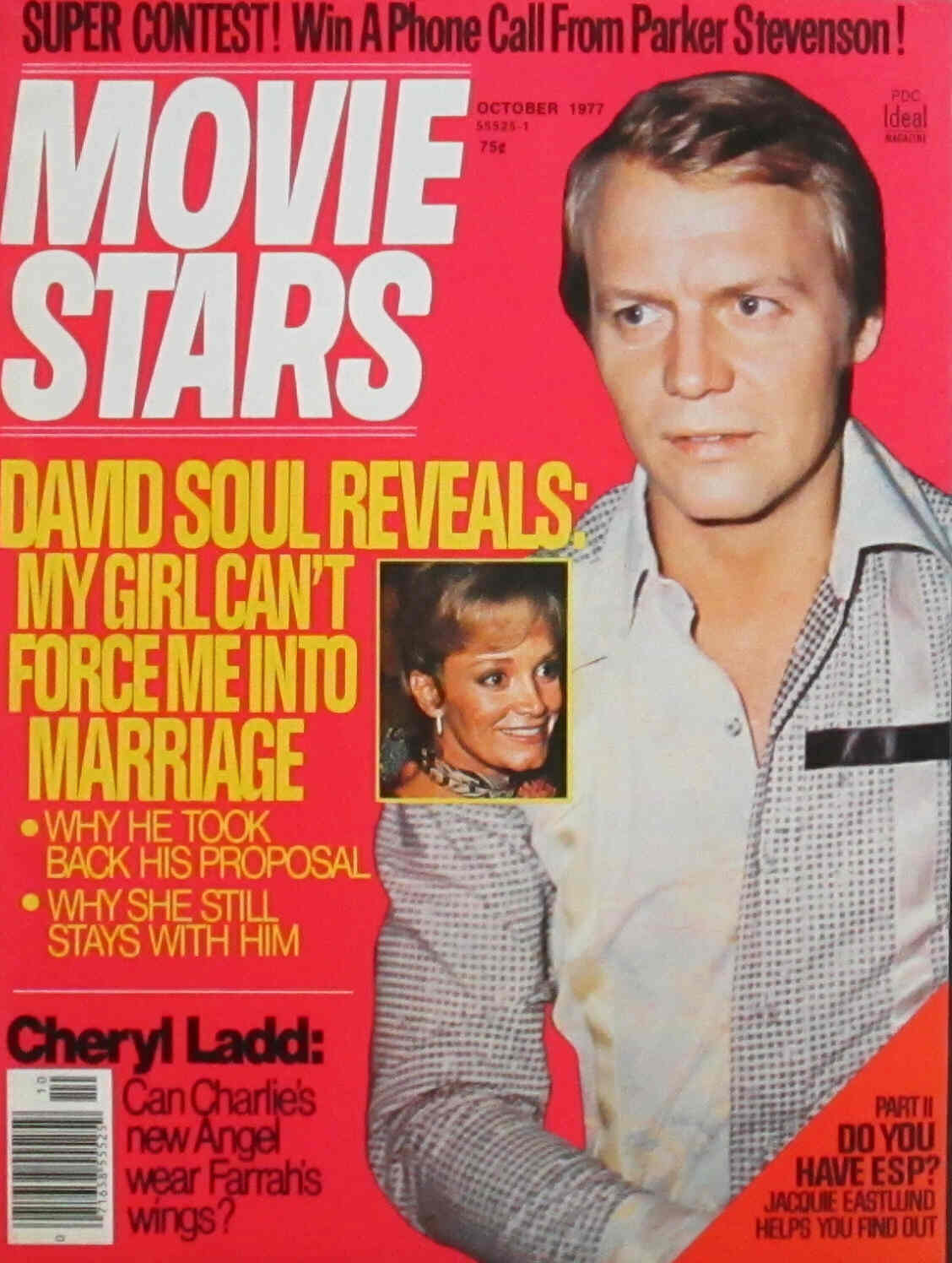 MOVIE STARS magazine side cover Issue 443 October 1977