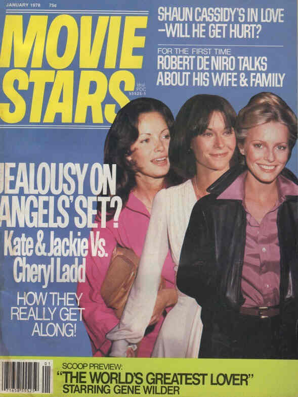 MOVIE STARS magazine side cover Issue 446 January 1978