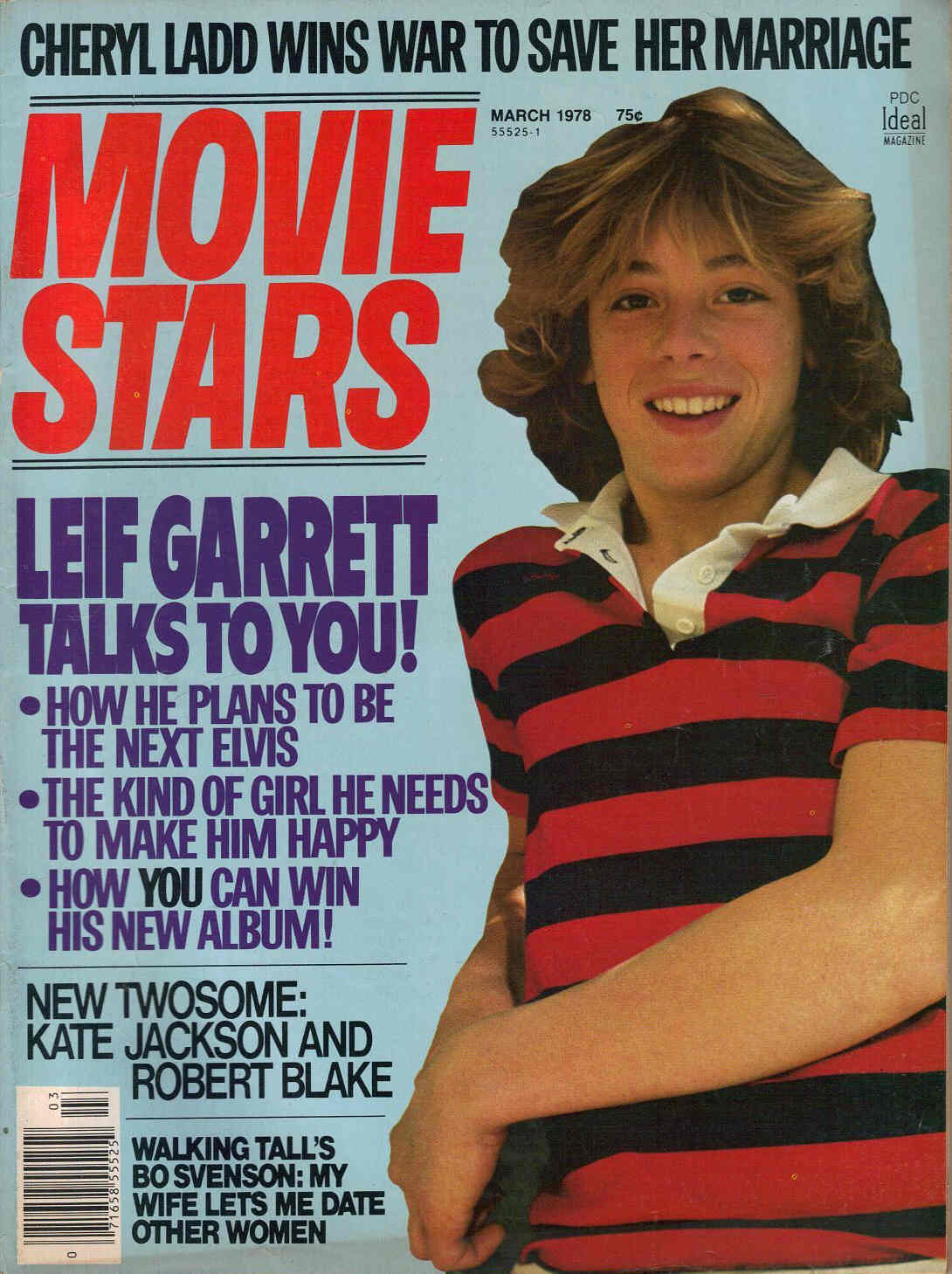MOVIE STARS magazine side cover Issue 448 March 1978