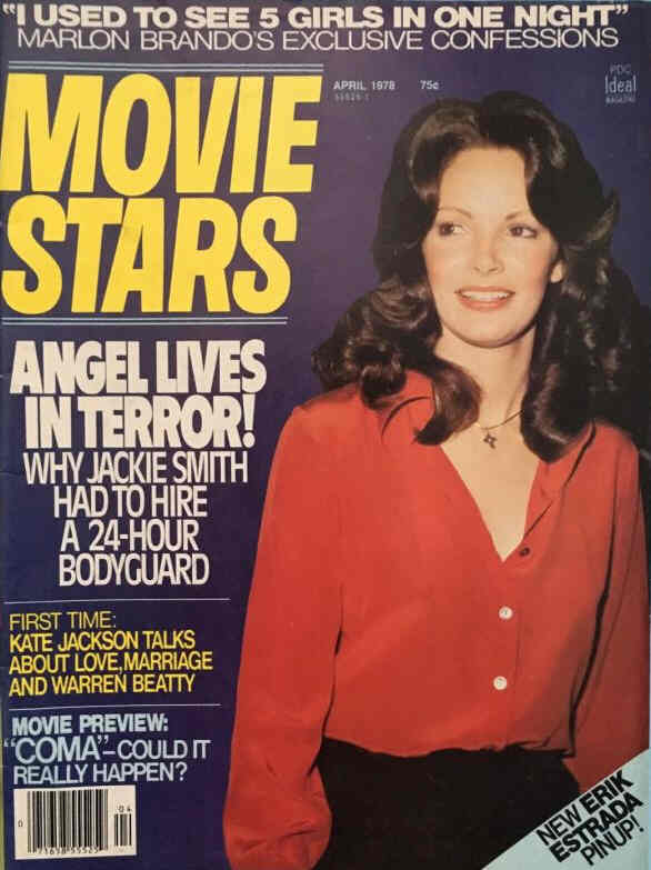MOVIE STARS magazine side cover Issue 449 April 1978