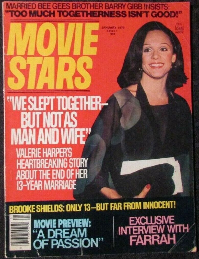 MOVIE STARS magazine side cover Issue 458 January 1979