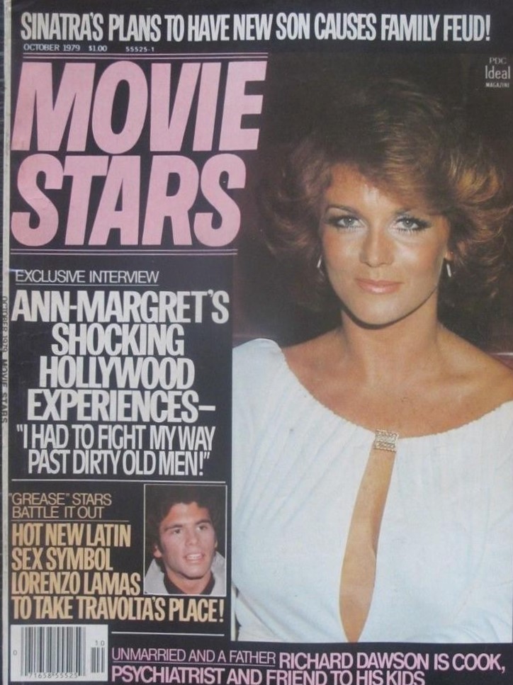 MOVIE STARS magazine side cover Issue 467 October 1979