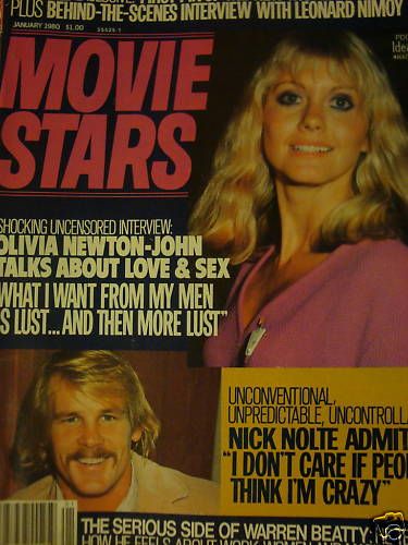 MOVIE STARS magazine side cover Issue 470 January 1980