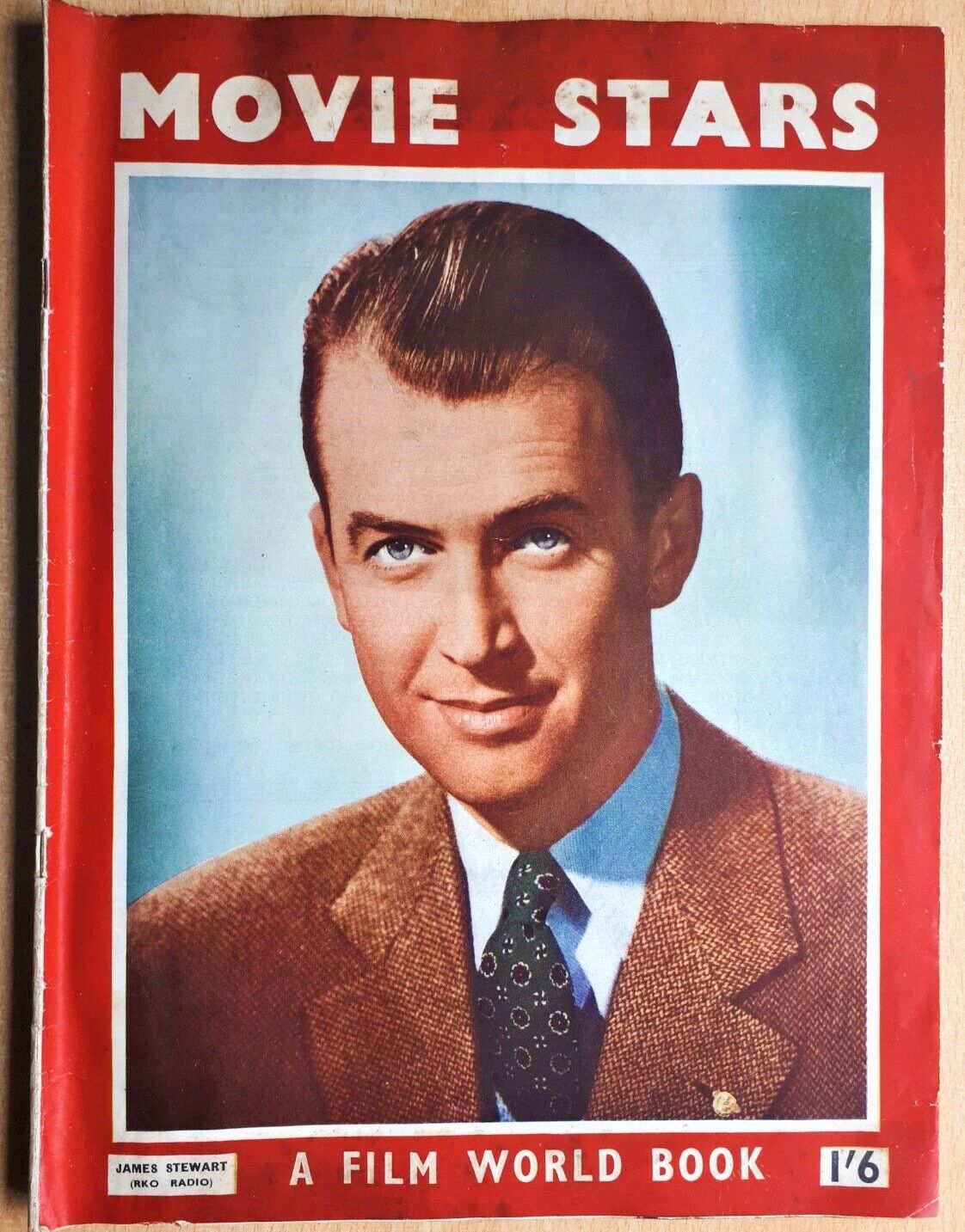 MOVIE STARS (UK) magazine side cover  December 1949