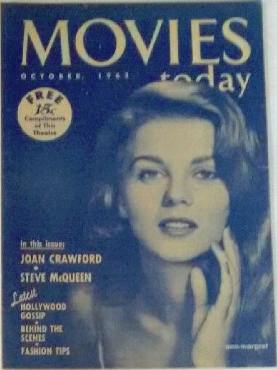 MOVIES TODAY magazine side cover October 1963