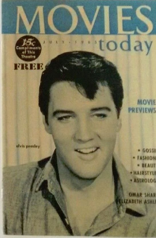 MOVIES TODAY magazine side cover July 1965