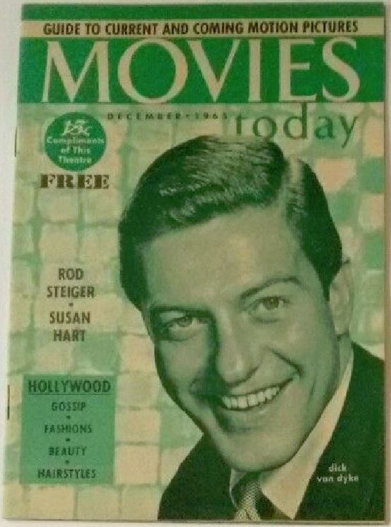 MOVIES TODAY magazine side cover December 1965