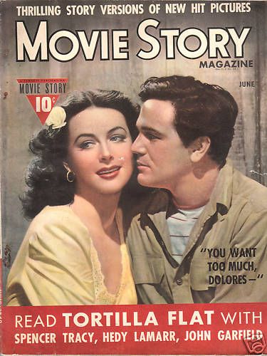 MOVIE STORY magazine side cover June 1942