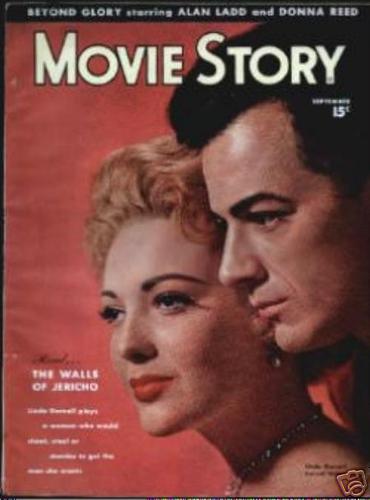 MOVIE STORY magazine side cover September 1948