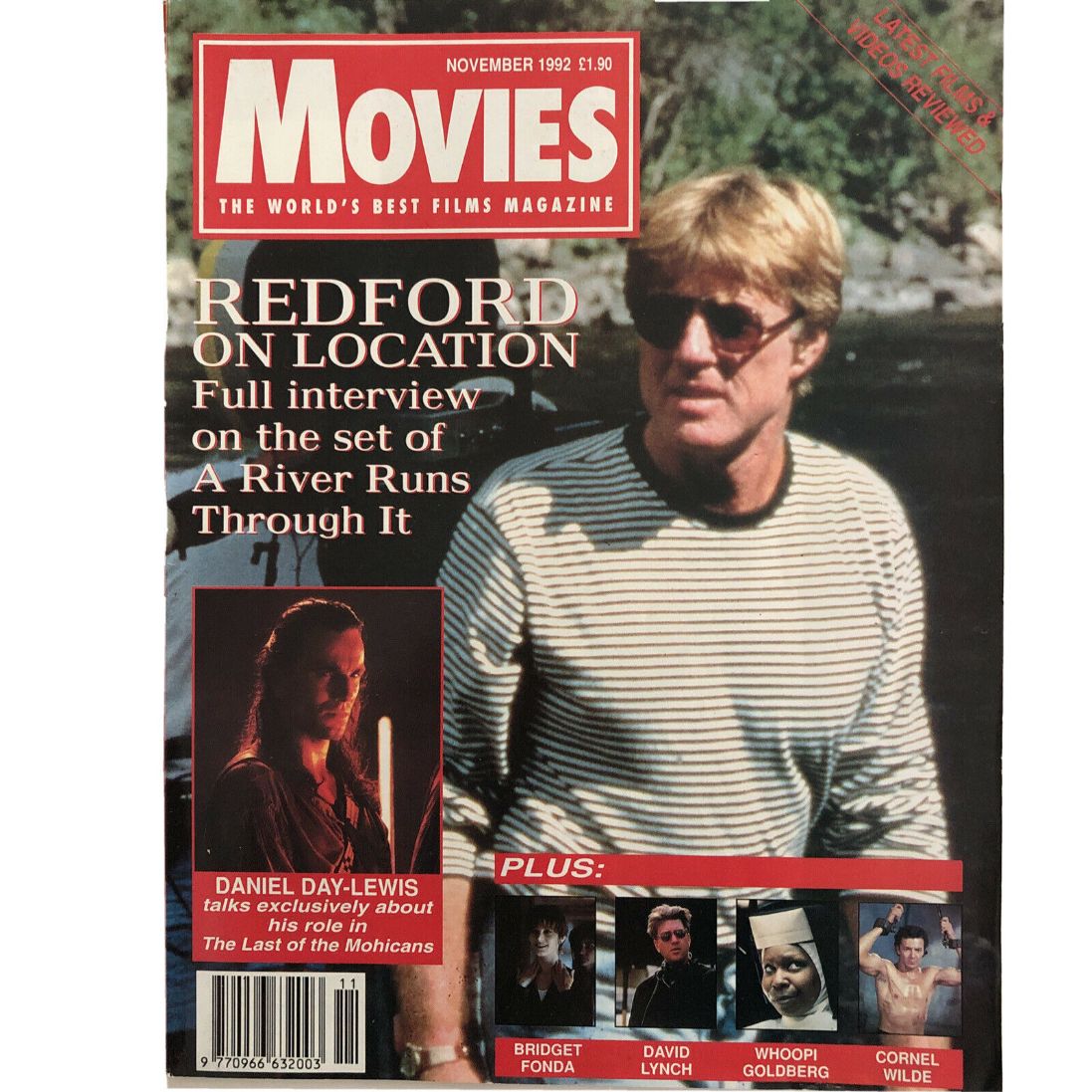 MOVIES (UK) magazine side cover Issue 5  November 1992