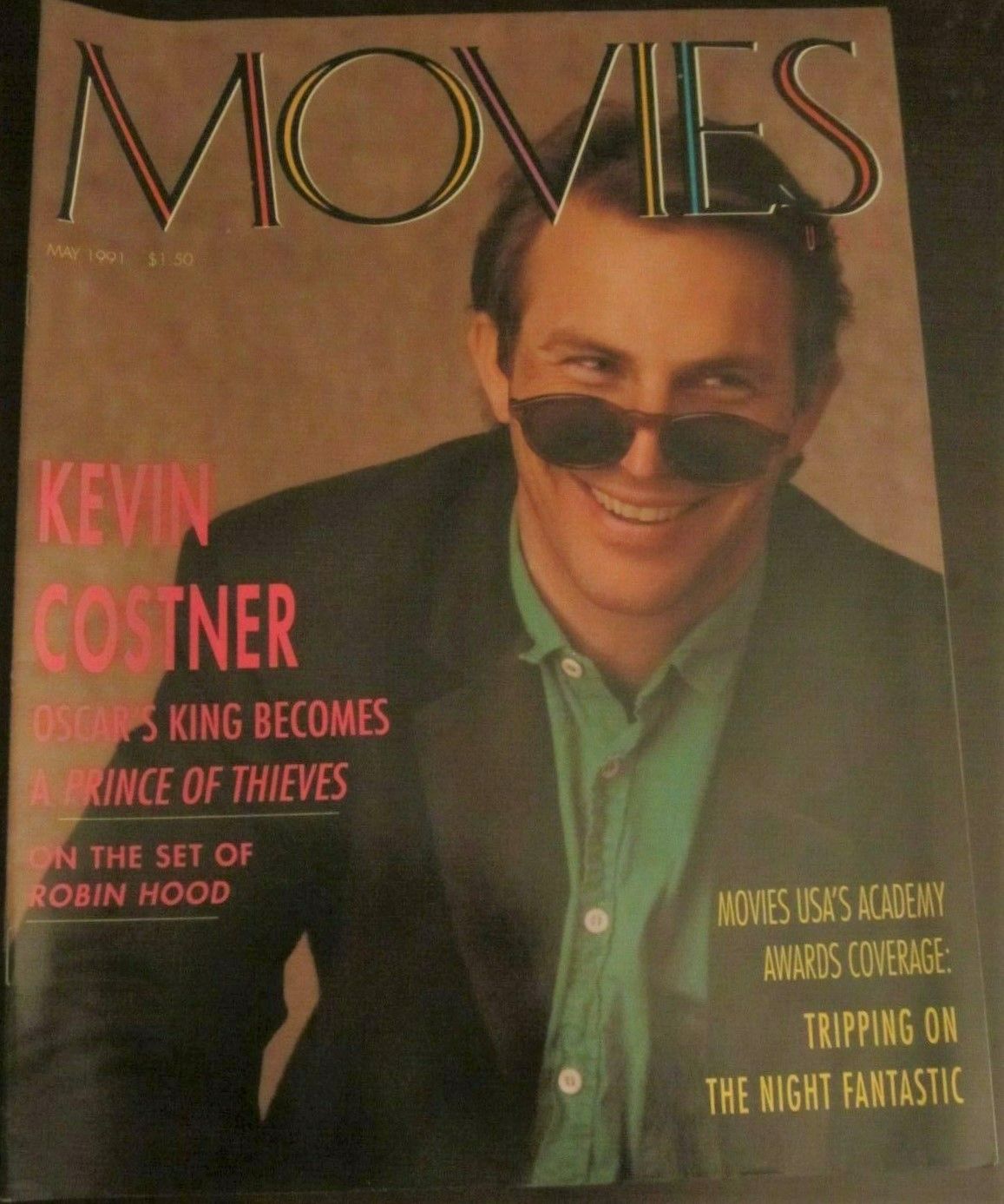 MOVIES USA magazine side cover  May 1991