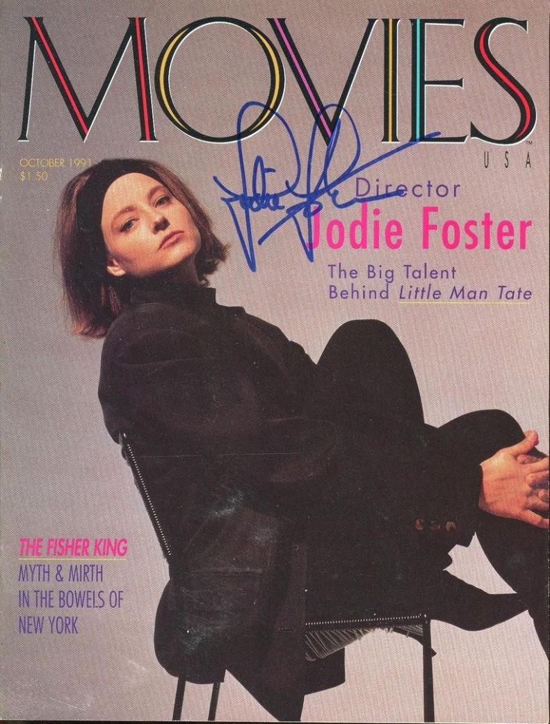 MOVIES USA magazine side cover  October 1991