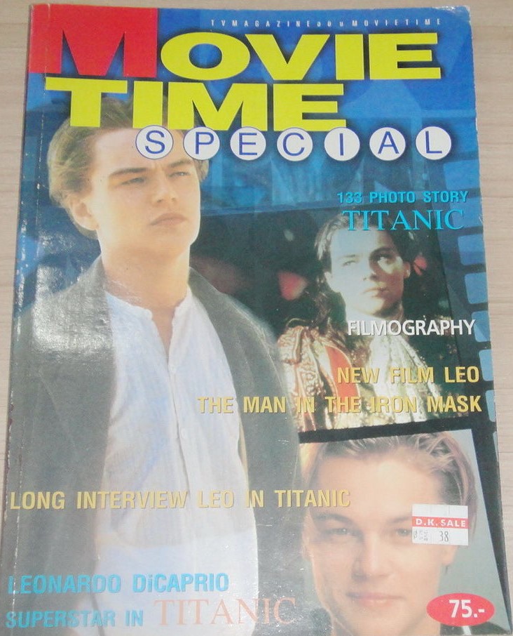 MOVIE TIME (Thai) magazine side cover  Special   1997