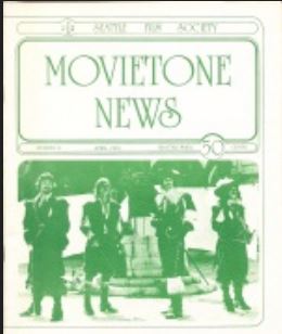MOVIETONE NEWS magazine side cover Issue 31 April/May 1974