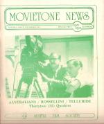 MOVIETONE NEWS magazine cover Issue 62/63 December 1979