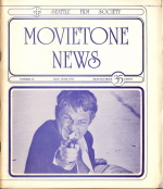 MOVIETONE NEWS magazine side cover Issue 24 May/June 1973