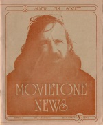 MOVIETONE NEWS magazine side cover Issue 23 July/August 1973