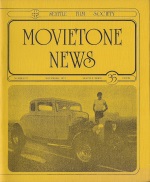 MOVIETONE NEWS magazine side cover Issue 27 November 1973