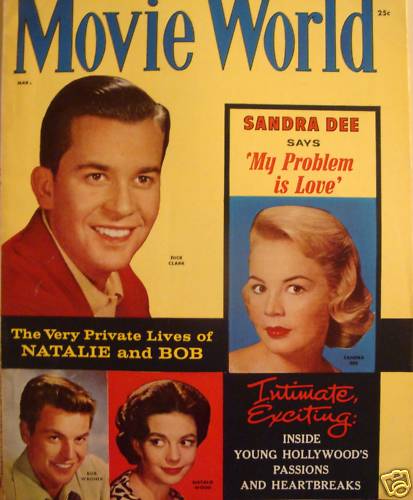 MOVIE WORLD magazine side cover Vol 4 # 2 March 1959