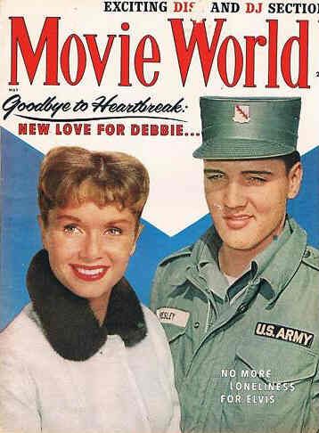 MOVIE WORLD magazine side cover Vol 4 # 3 May 1959