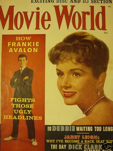 MOVIE WORLD magazine side cover Vol 4 # 5 September 1959