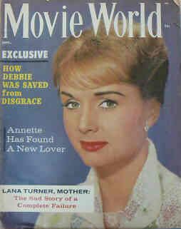 MOVIE WORLD magazine side cover  Vol 5 No 5 September 1960