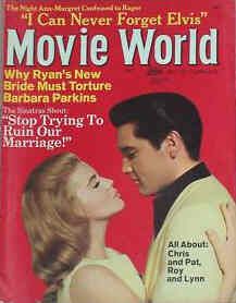 MOVIE WORLD magazine side cover  Vol 12 # 4 July 1967