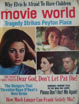 MOVIE WORLD magazine side cover  Vol 12 # 5 September 1967