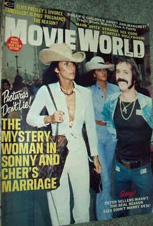 MOVIE WORLD magazine side cover  Vol 18 # 9 September 1973