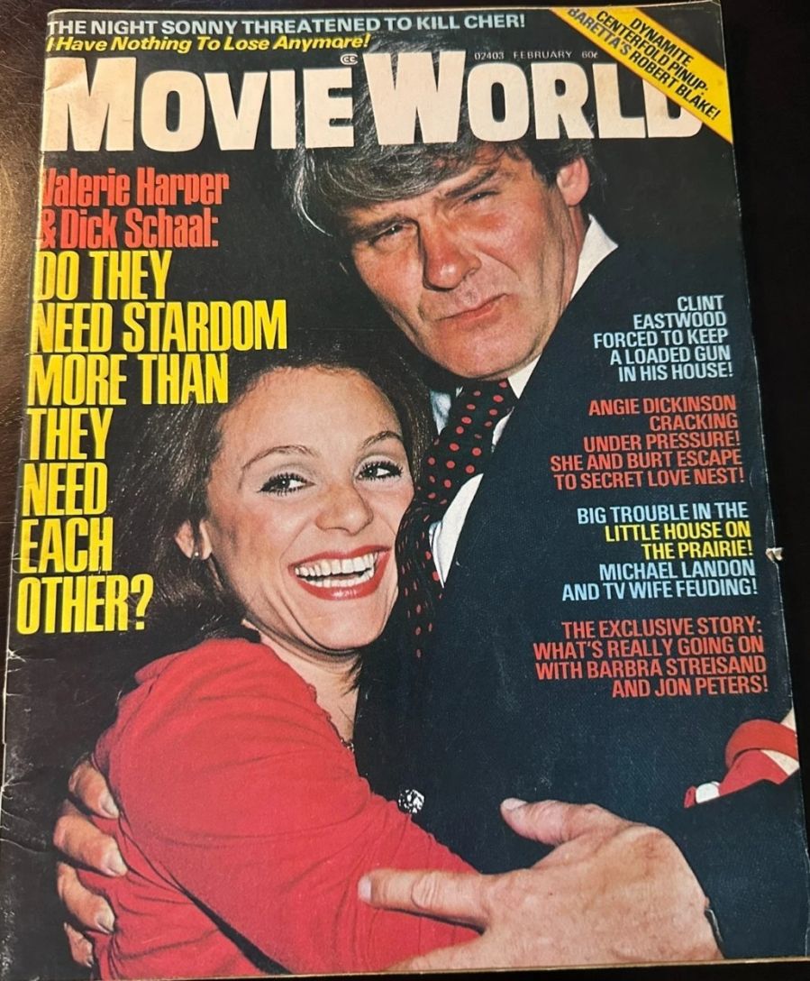 MOVIE WORLD magazine side cover  Vol 21 # 2 February 1976