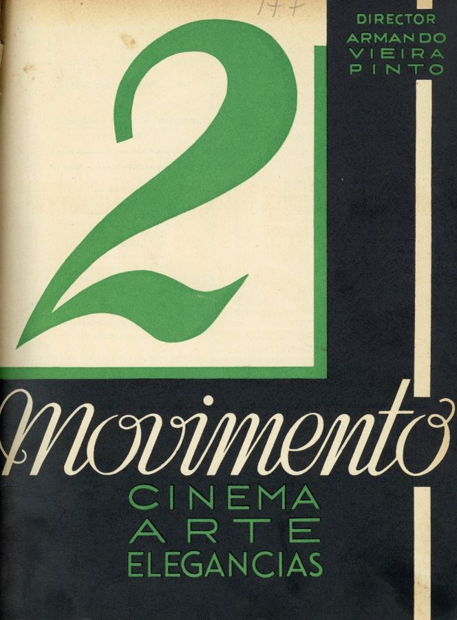 MOVIMENTO magazine side cover Issue 2 15 July 1933